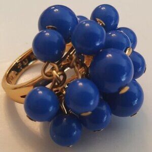 💕TRINA TURK💕 Swag Ring ~ Blue 7 NWT